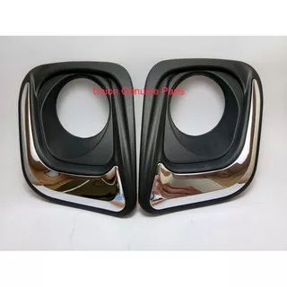 Cover Ori Ring Foglamp Fog Lamp Yaris Chrome 2012-2014 Original Toyota