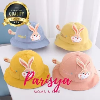 PARISYA TOPI-253 Topi Bayi Cute Bucket Animal Karakter Rabbit / Fisherman Hats dan Basseball Hats