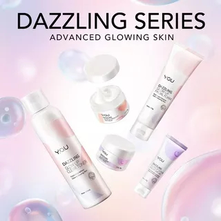 You Dazzling Glow Up Day Cream Night Cream Toner Facial Foam Body Cream Tone Up Face Cream whitening