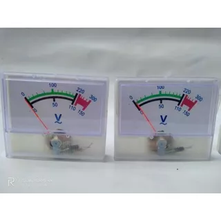 Volt Meter Analog Tandem Besar Vu analog