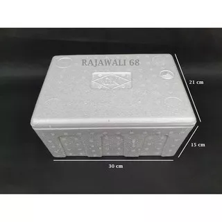Styrofoam Box | Uk. 30x21x15 cm | Pancake | Box Sterofoam | Cooler Box