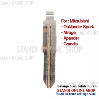 Batang Kunci Lipat Flip Key Anak Kunci Key Blade Mitsubishi MIT11