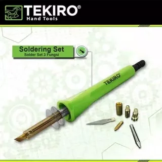 SOLDER SET 3 FUNGSI 30 WATT TEKIRO / SOLDER MULTIFUNGSI 30 W TEKIRO / SOLDERING SET 3 IN 1 TEKIRO