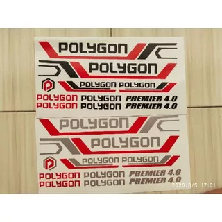 Stiker Sepeda Polygon Premier 4.0