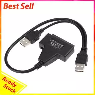 SATA Cable USB 2.0 to Sata Adapter for 2.5 /3.5 inch SSD Hard Disk Drive Converter Cable for PC