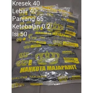 kresek 40.kresek tebal. kresek murah. kresek ekonomis. kresek laundry. kresek sampah