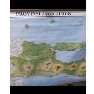 Peta Gantung Provinsi Jawa Timur