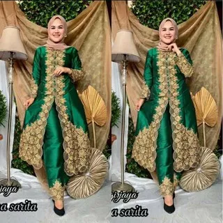 KEBAYA MODERN - KEBAYA PESTA - SET CELANA SARITA - BY PELANGI JAYA