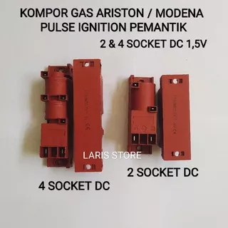 Pulse Ignition Pemantik 2 4 Socket DC 1,5V Kompor Gas Ariston Dll