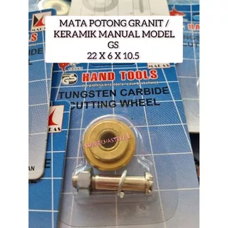 MATA POTONG KERAMIK GRANIT MANUAL DORONG MODEL BEARING MATA POTONG KERAMIK GS