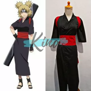 Naruto Shippuden Temari yukata Cosplay Costume Anime Female