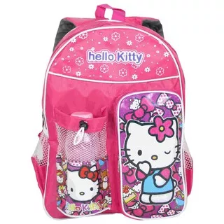Tas Ransel Anak Botol Hello Kitty Pink Lucu Cewek Sekolah Tk Sd Paud