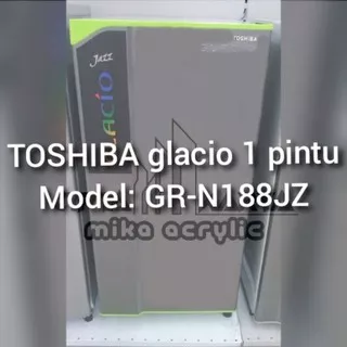 rak kulkas TOSHIBA glacio 1 pintu model GR-N188JZ