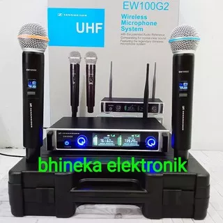 MIC WIRELESS SENNHEISER EW100G2 / EW100 G2 / EW 100 G2 MIC HANDHELD FREE KOPER