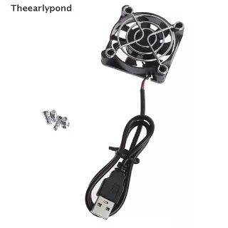 Theearly 5V USB Connector 50x50x10mm PC Computer Cooler Fan Heatsink With Iron net ID