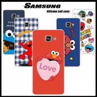 Popular cartoons Samsung A3 A5 A7 2016 A310 A510 A710 Protective case trendy fashion TPU anti drop mobile phone Softcase cover Sesame Street