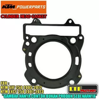 KTM SXF EXCF XCF-W - HUSQVARNA FE 250 2005 2006 2007 2008 2009 2010 2011 2012 2013 POWER PARTS Cylinder Head Gasket - Paking Kop Silinder Original