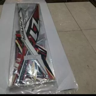 Striping stiker les body jupiter Z1 2016 hitam merah