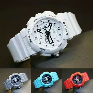 Jam tangan wanita sport jam tangan cewek sport jam tangan anti air watch g shock analog wanita 44