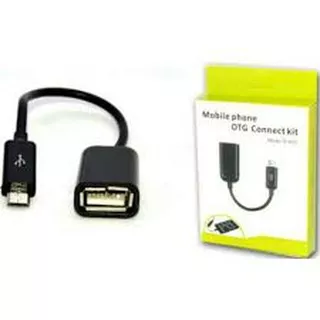 Kabel Micro USB OTG (On-The-Go) / OTG Kabel Micro Usb Merk FLECO - Hitam