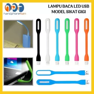 Usb LED Light Lamp Lampu Baca Flexible xiaomi Stick Model Sikat Gigi Emergency Laptop Notebook