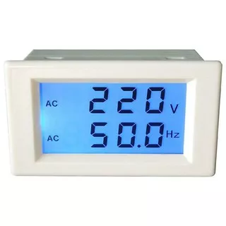 COMBO VOLTMETER HZ METER DIGITAL / voltmeter frequency meter ac digital 80-300V