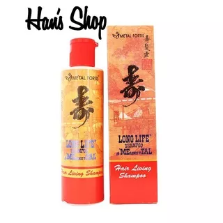 ASLI METAL FORTIS Long Life Shampoo 100ml / Shampoo Penyubur Rambut / Shampoo Penumbuh Rambut / Rambut Panjang