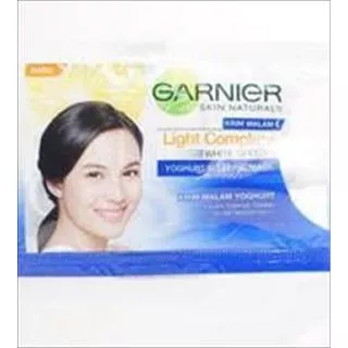 [SACHET] Garnier Light Complete Night Yoghurt / Day Cream 7ml