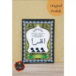 Buku iqro Bundel Hitam Besar CD