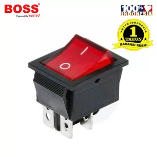 BOSS Switch On/OFF Besar - Saklar 4 Pin