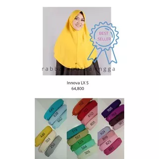 Rabbani-TERLENGKAP// Innova LX tali tertutup warna warni (Size S) FREE GIFT