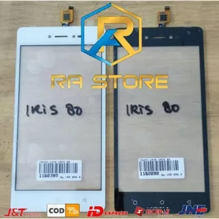 Touchscreen Lava Iris 80 4G Touch Screen Layar sentuh Ts TC Original Lava