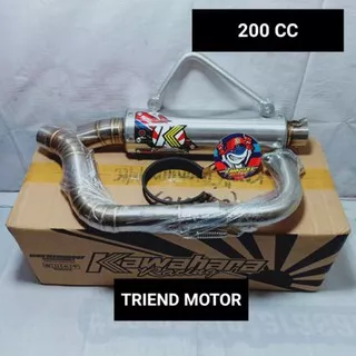 Knalpot Drag Kawahara Mio Sporty Mio Soul Mio Smile Fino Karbu 200CC Original Kawahara 100%