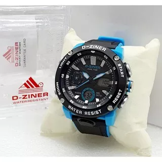 JAM TANGAN PRIA TERBARU /JAM TANGAN FASHION /D-ZINER ORI DUALTIME,  4,9CM