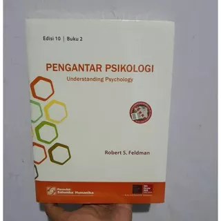 Pengantar Psikologi Understanding Psychology Buku 2 Edisi 10 ORIGINAL Robert S. Feldman Berhologram