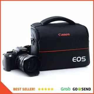 EOS Tas Selempang Kamera DSLR for Canon Nikon - A1705 - Black
