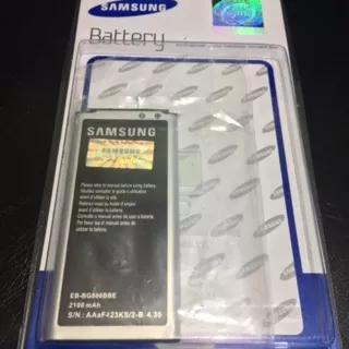 Baterai Samsung S5 Mini Slim Replika Supercopy Model EB-BG800BBE 2100Mah Original OEM