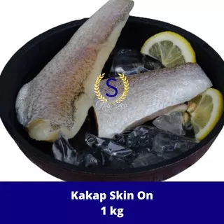 KAKAP Fillet Skin On / ADA KULIT SEGAR FRESH 1KG @500GR Makanan Instan [FROZEN FOOD SEAFOOD]
