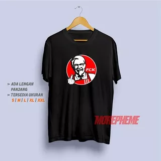 Kaos FCK Plesetan Parodi Baju Kata-kata Lucu Tshirt Distro Murah / Kaos Morepheme