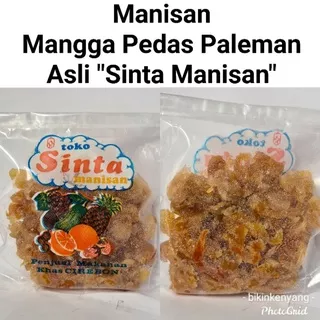 Manisan Mangga Paleman Pedes Asli Sinta Manisan Berat - 100 Gram Khas Cirebon