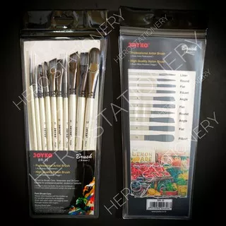 Kuas lukis profesional artist brush set joyko BR-15