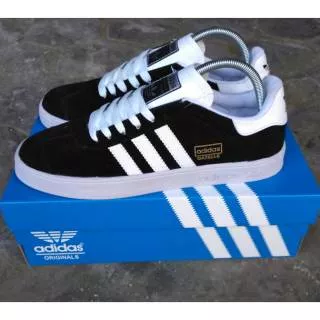 Sepatu Casual Adidas Gazelle Black White Sepatu CASUAL Adidas Hitam Kualitas Terbaik