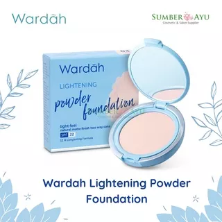 Wardah Lightening Two Way Cake / Powder Foundation | Wardah Foundation Powder