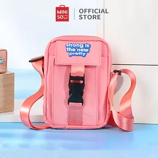 MINISO Tas Selempang Wanita Sling Bag Tas Bahu Cewek Shoulder Crossbody tas selempang canvas sling bag kekinian Model Terbaru 2021 Import