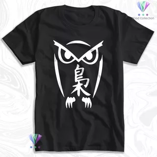 Kaos Distro Owl Burung Hantu Japanese Jepang Baju Dreambird Kualitas Distro Premium - Triad 585