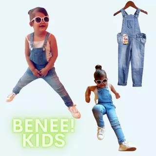Overall Jeans Anak OVERALL JEANS ANAK PEREMPUAN| JEANS ANAK PEREMPUAN |BAJU KODOK ANAK
