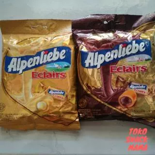 Alpenliebe Eclairs chocolate caramel + white chocolate