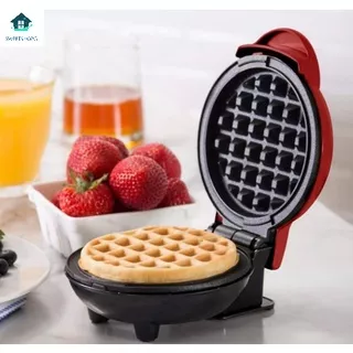 cetakan wafel/Alat pembuat wafel/Peralatan dapur/Membuat makanan ringan/Mini maker waffle elektrik / mesin pembuat waffle pizza mini non stick