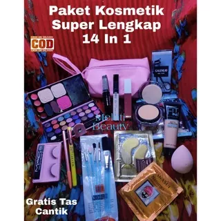 Paket Kosmetik Super Varian Lengkap  / Paket Kosmetik / Paket Kecantikan / Kosmetik / Kecantikan / Make Up Lengkap / Kuas Make Up / Kecantikan Wanita