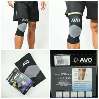 Knee Support Avo Original - KNEE SUPPORT Avo Brace - Pelindung Lutut Avo - knee support murah